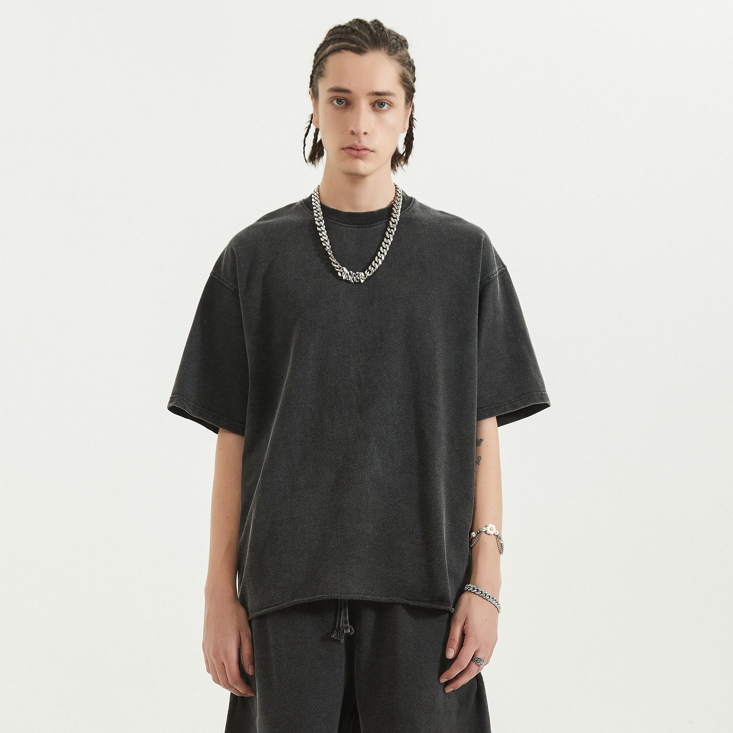 Kady's Blank oversized T-shirt (Black)