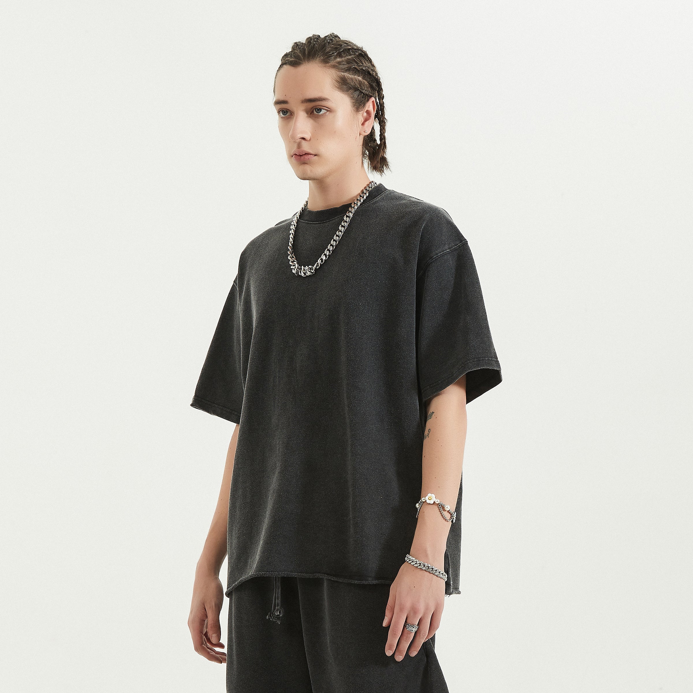 Kady's Blank oversized T-shirt (Black)