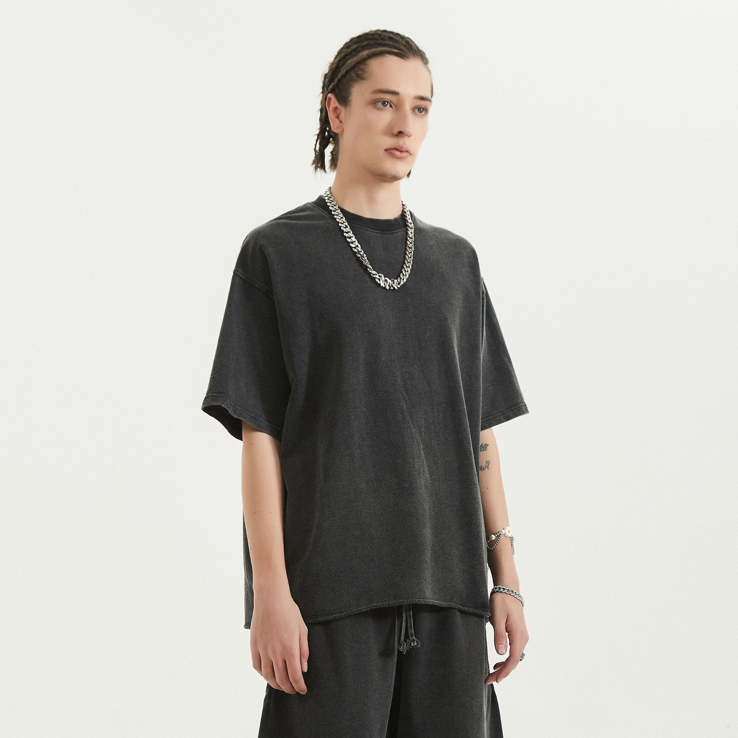 Kady's Blank oversized T-shirt (Black)